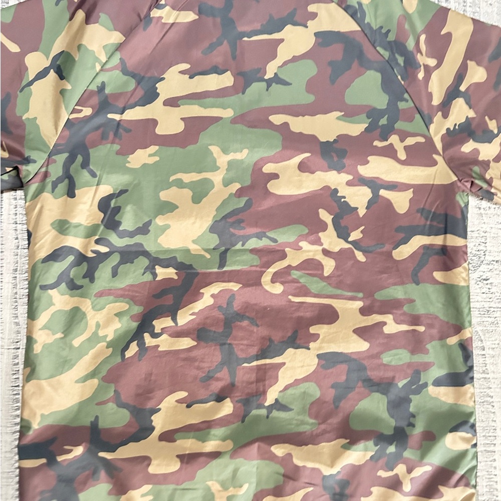Vans Men's Green and Brown Camouflage Jacket - Picture 7 of 8